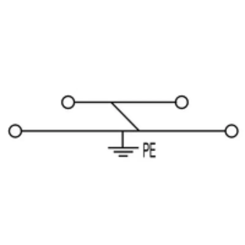 50 шт Weidmuller ZDK 2 5PE 1690000000 Клеммная колодка