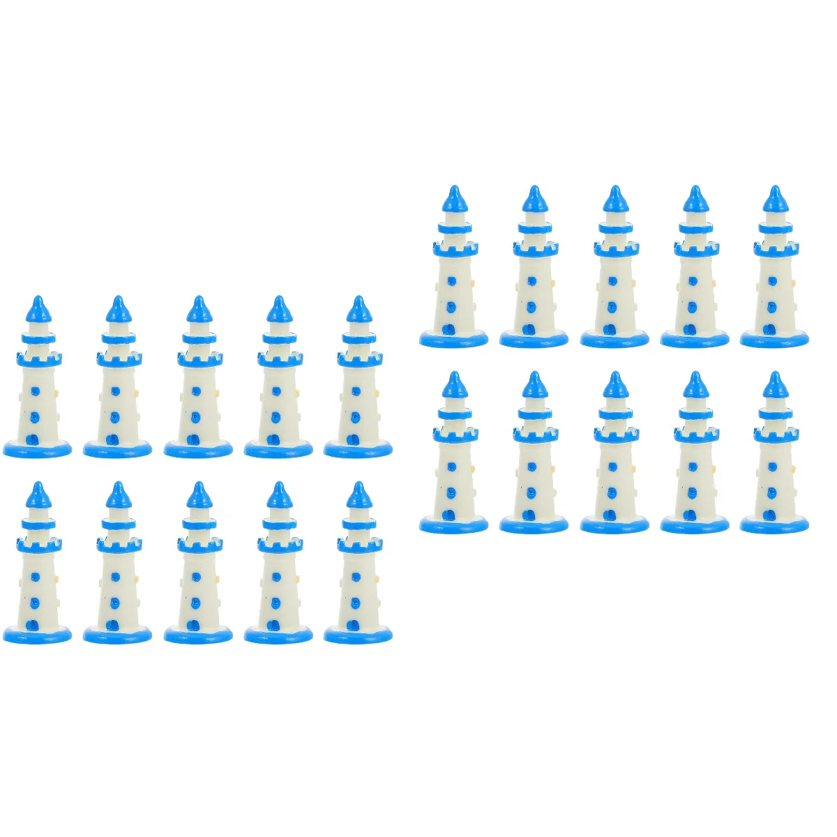 

Lighthouse Decor Beach Resin Ornament Nautical Mini Ocean Figurine House Crafts Micro