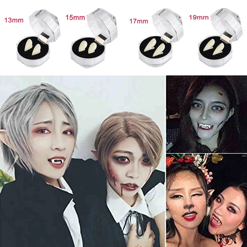 

Fangs Teethfake Cosplay Werewolf Dentures Realistic Props Dentureresin Costume Accessories Party Decoration Prop Horror Caps