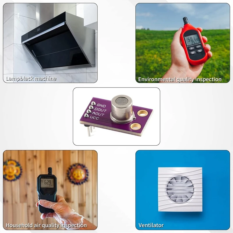 Модуль датчика газа MS1100 высокоточное обнаружение TVOC и CO2 датчик качества