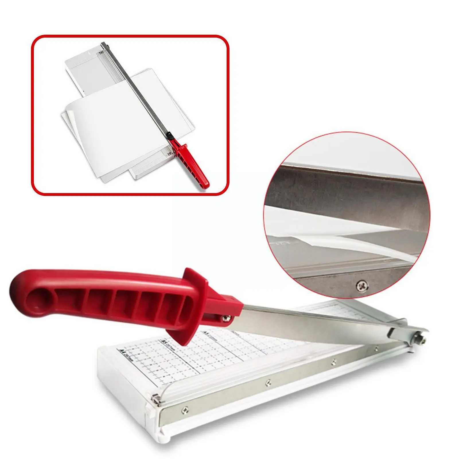 

Mini Paper Trimmer Guillotine Cutter A4 A5 Cut Length Desktop Paper Cutting Machine With Corner Rounder For Craft Paper Pho U3u7