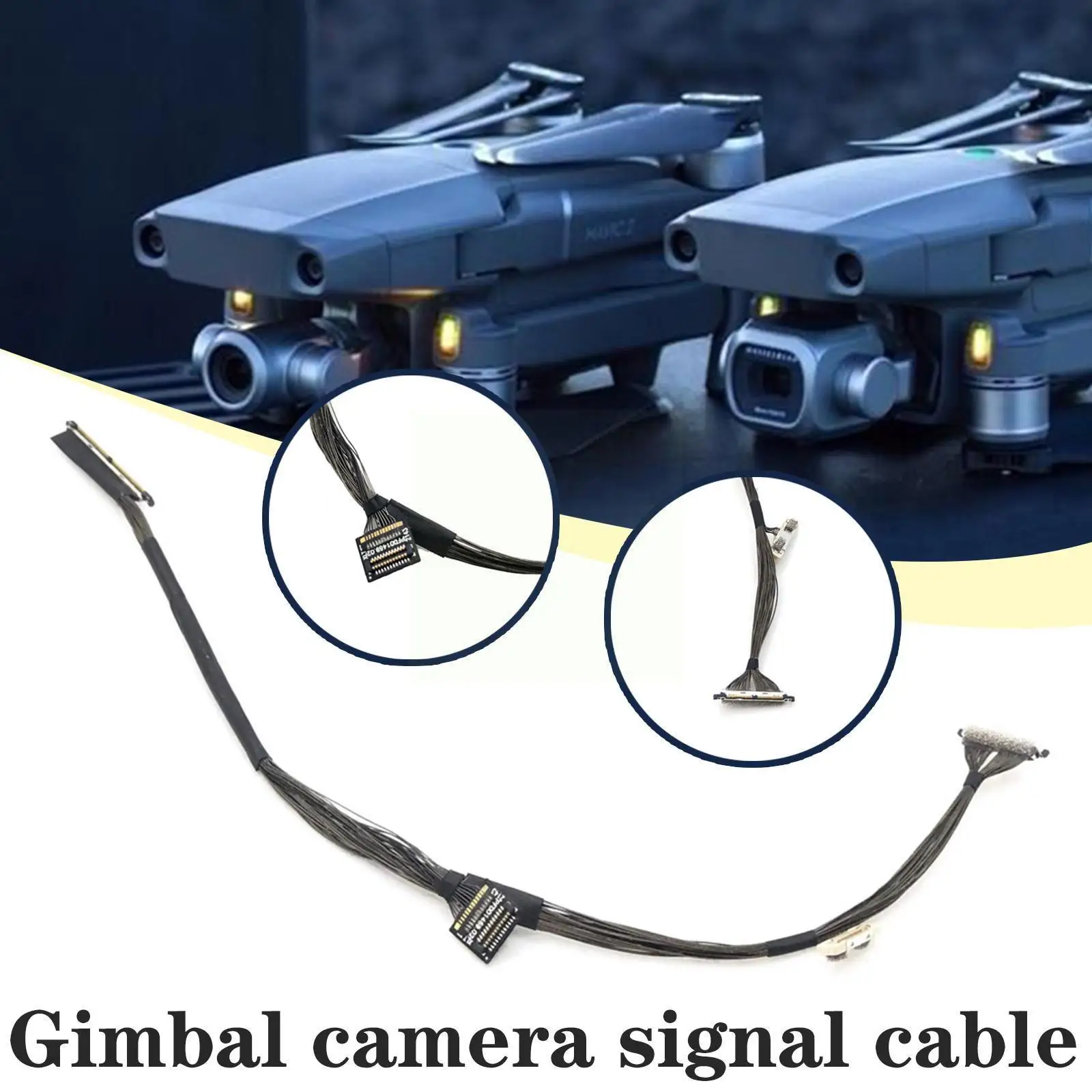 

Кабель сигнала камеры DJI Mavic Mini 3pro Gimbal PTZ провод для ремонта запасная линия дрона плоский Трансмиссия S3E8