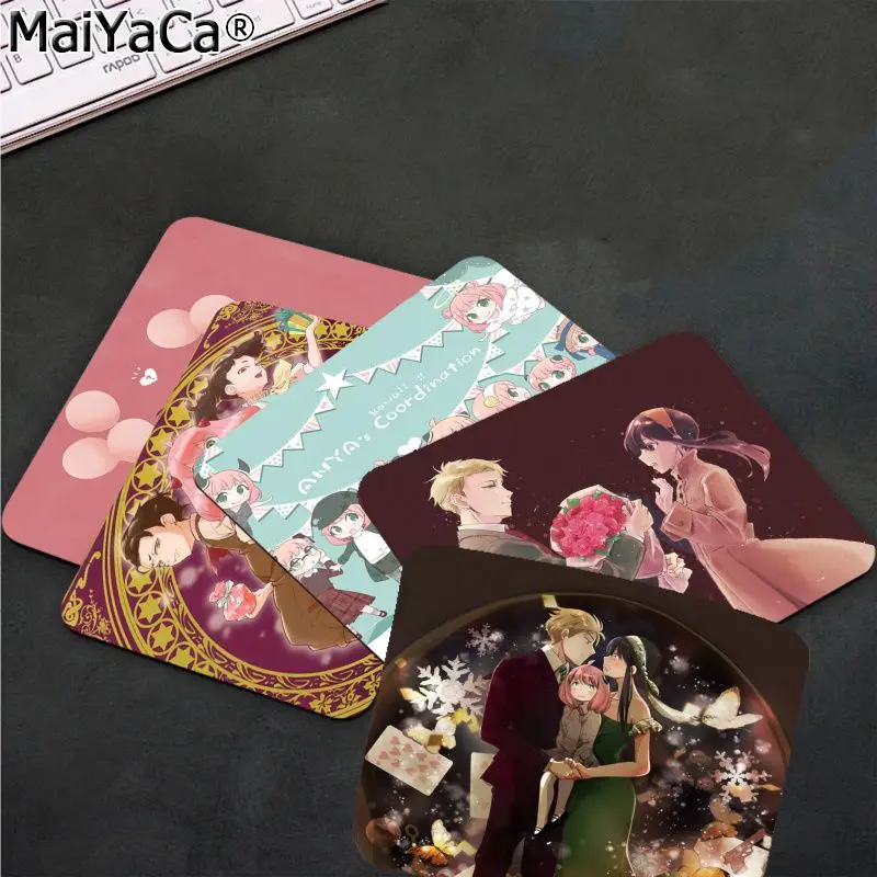 

Anime Spy X Family Animation Speed Version Game Computer Keyboard Office Table Mat Cheapest Cup Mats for PC Computer Table