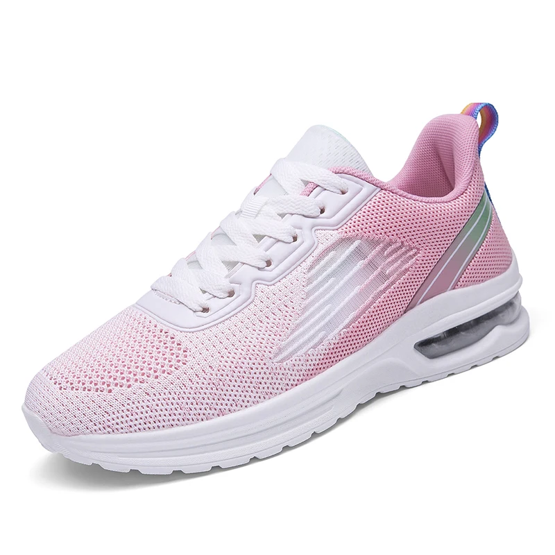

2022 Women Running Shoes Breathable Lace-Up Casual Shoes Women Sneakers Air Cushion Sport Shoes Zapatillas Mujer Woman Sneakers