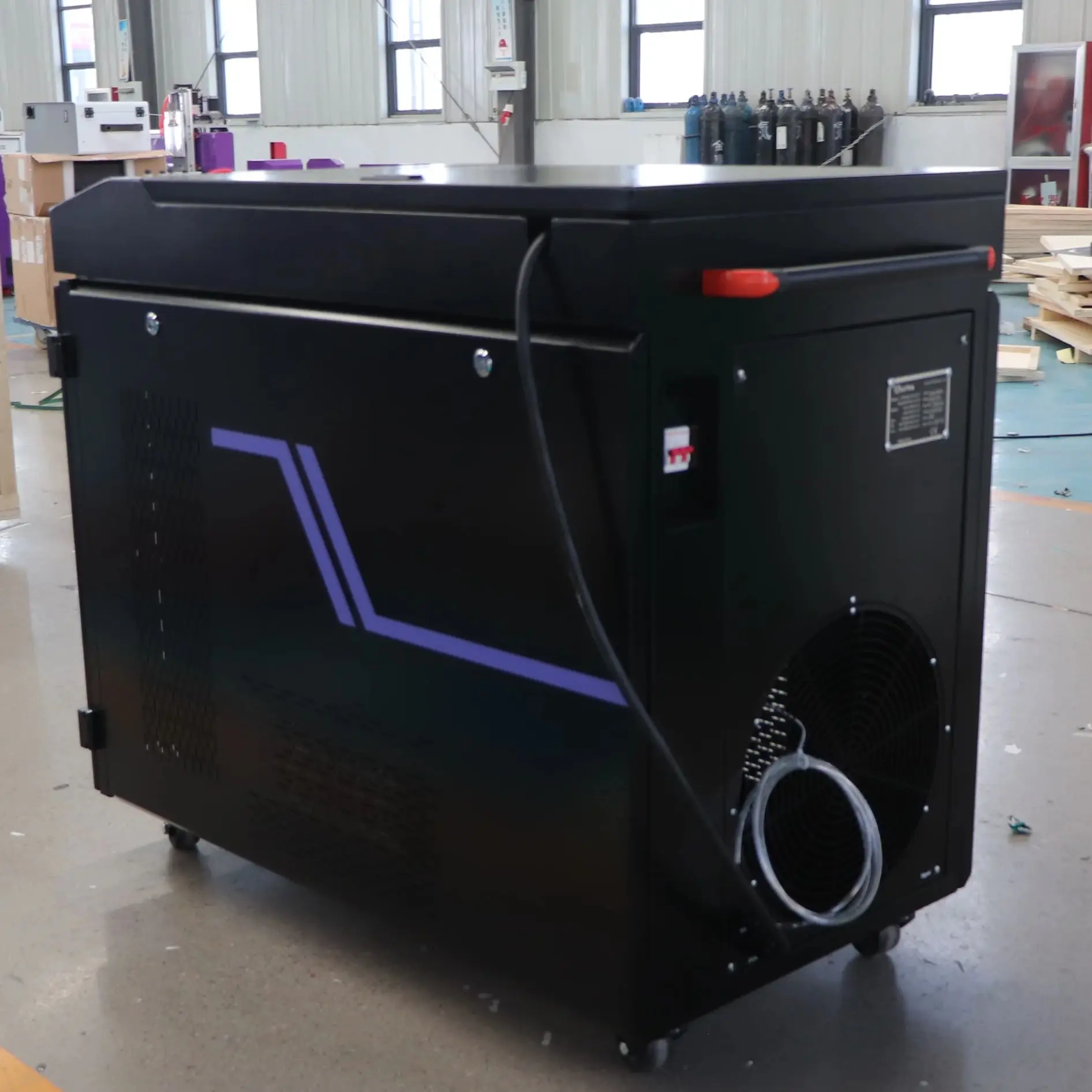 Ручной импульсный лазерный очиститель 300 Вт 500 1000 высокая мощность для удаления