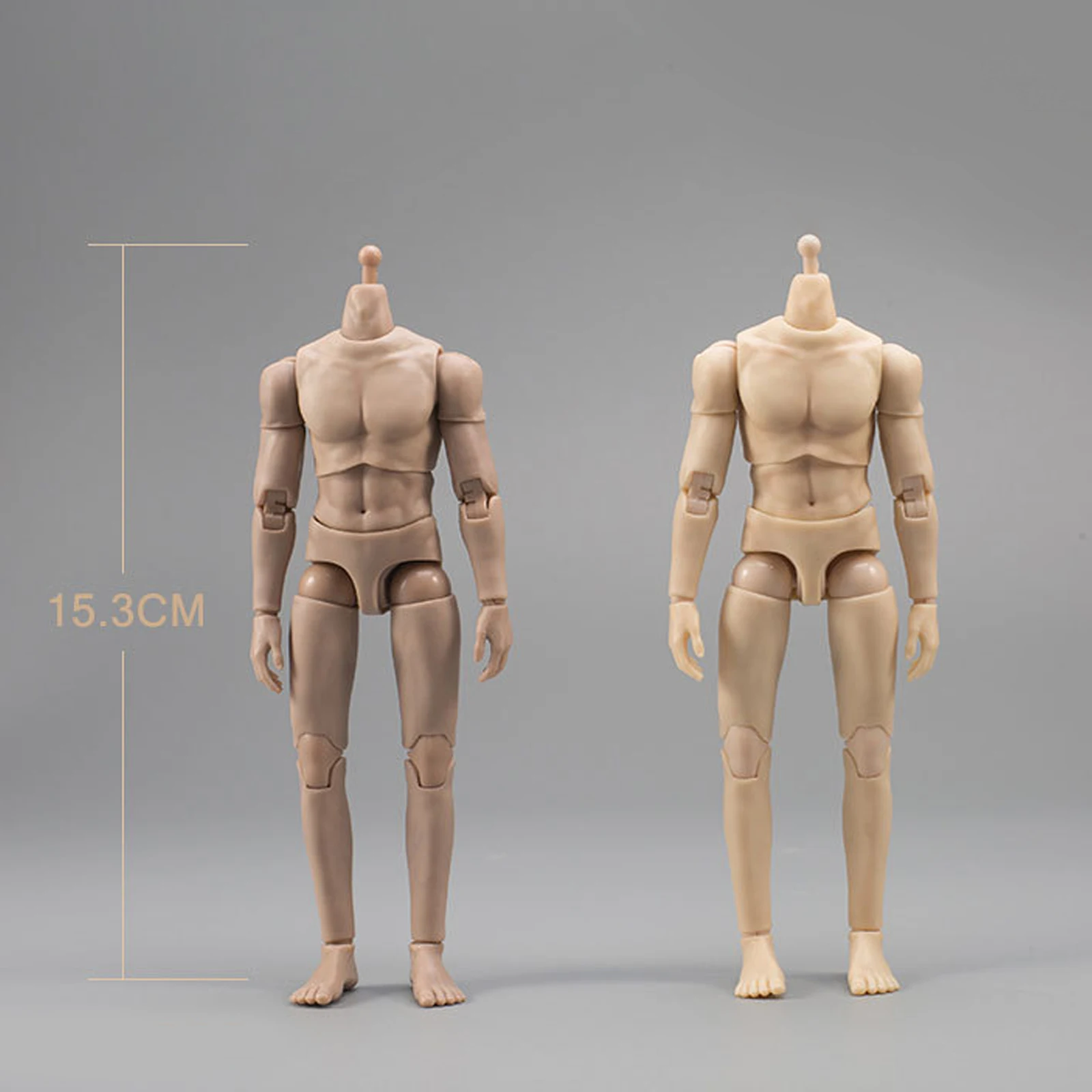 1/12 Мужская Нормальная/Suntan Skin Гибкая 6-дюймовая мышечная экшн-фигурка игрушка для