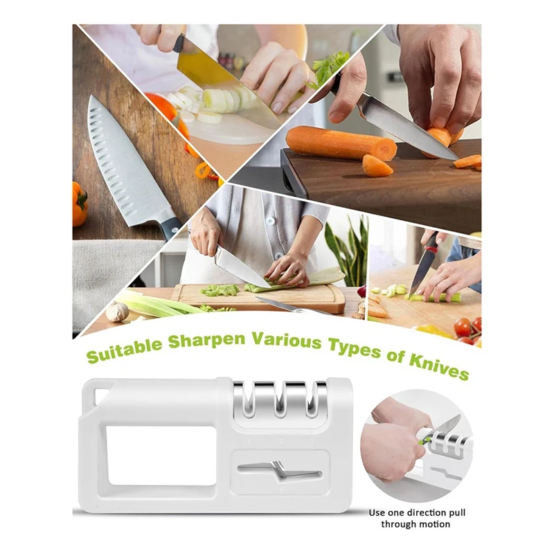 Точилка для ножей точилка кухонных с ножницами инструмент ремонта и