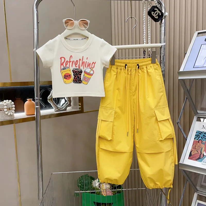 Костюм для девочек джазовых танцев в стиле хип-хоп допамин Детский костюм