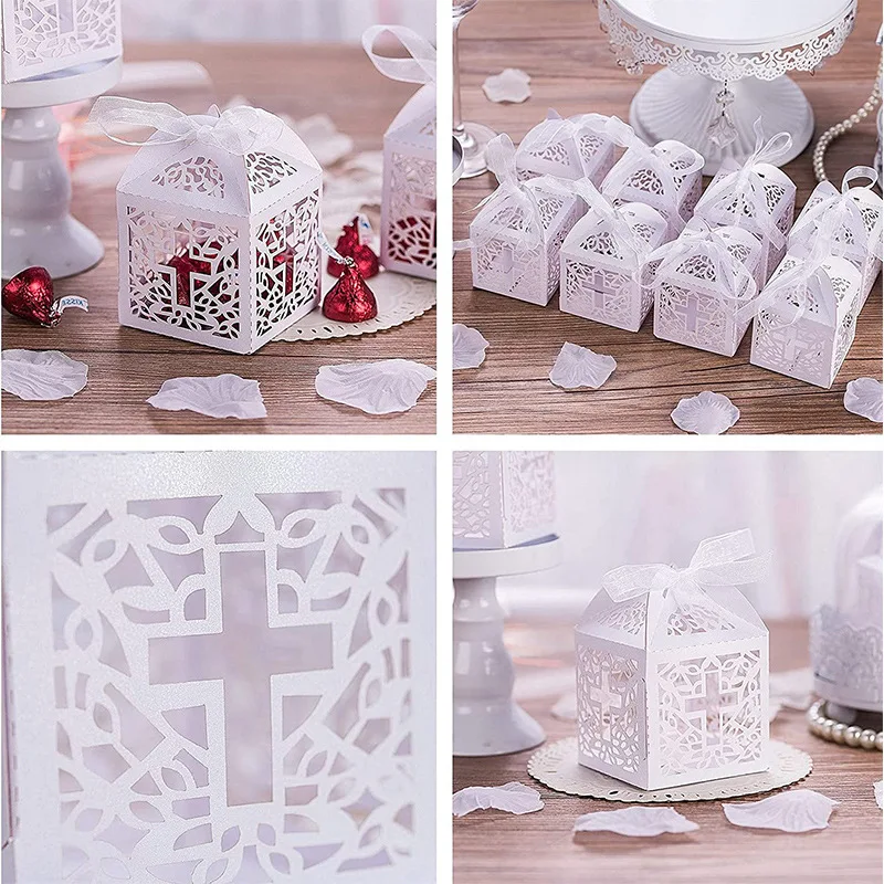 

100 шт./партия, бумажные конфеты 5*5*7,5 см