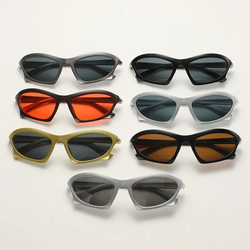 Спортивные солнцезащитные очки унисекс в стиле ретро Y2K UV400