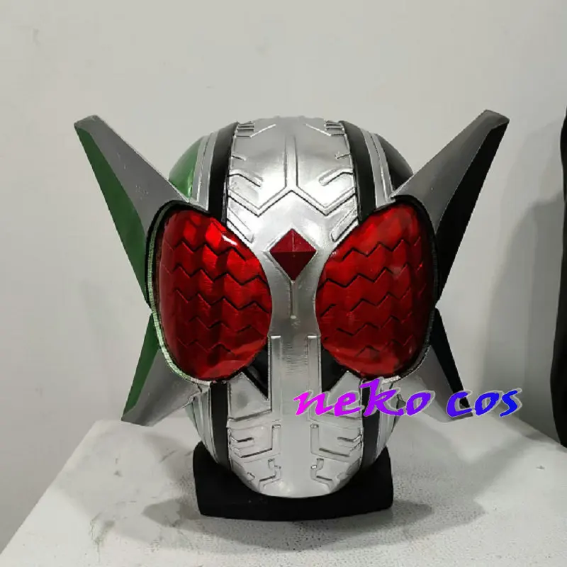 Фото nekocos Rider Joker Rider Double CycloneJoker Xtreme шлем маска смола косплей индивидуальный размер реквизит игрушка в подарок Хэллоуин №1