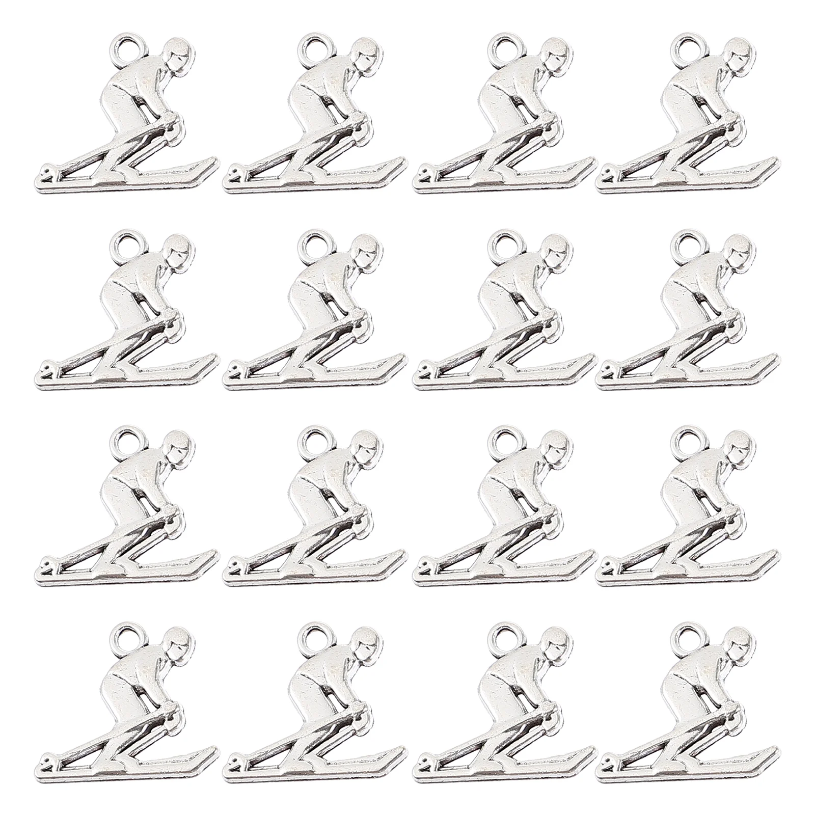

20pcs Earrings Charms Key Chain Accessories Charms for Bracelet Jewelry Charms