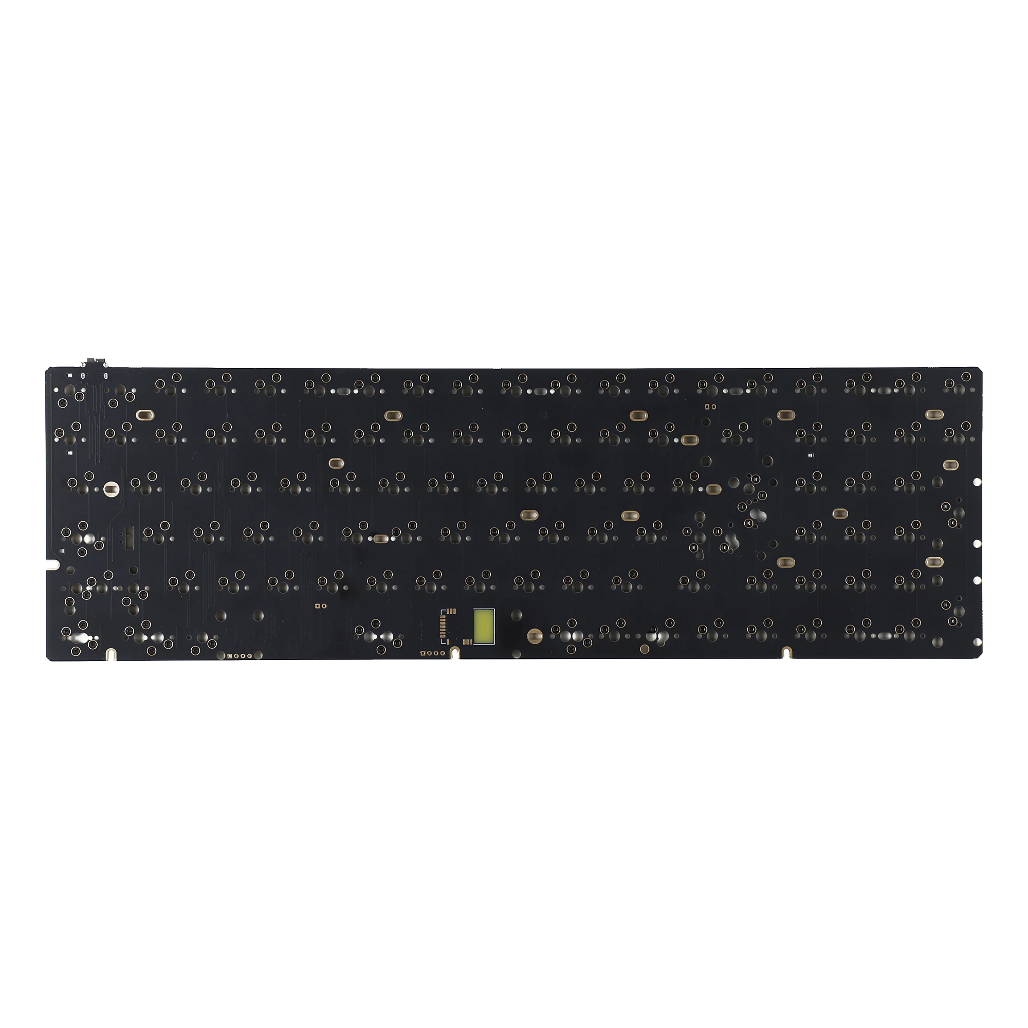 YMD96XS Ble Bluetooth Беспроводная версия клавиатуры 96. Деревянный комплект. Стандартный