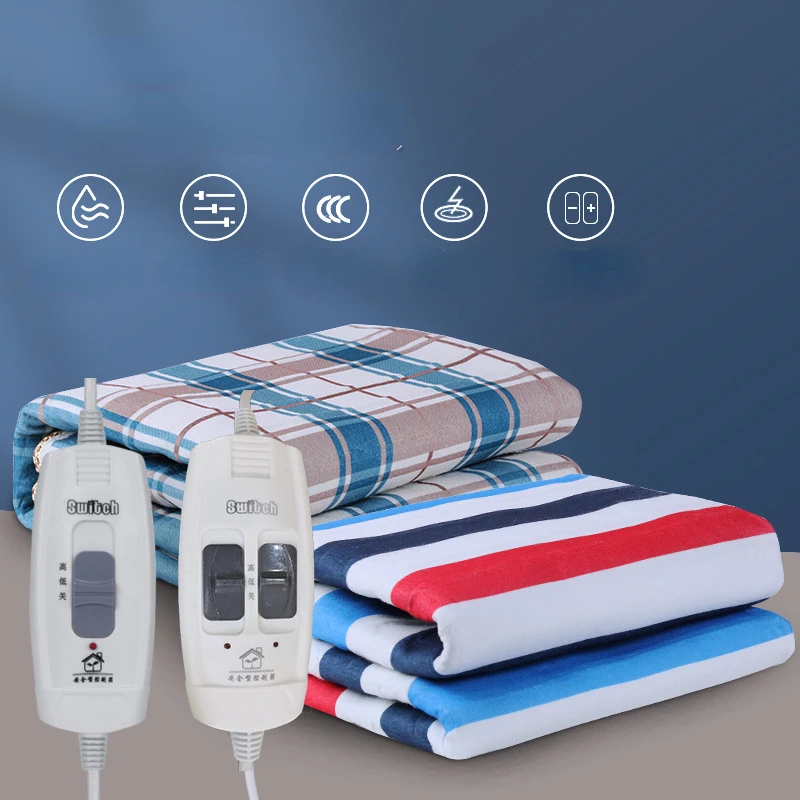 Electric blanket printing single person single control small size constant temperature electric mattress