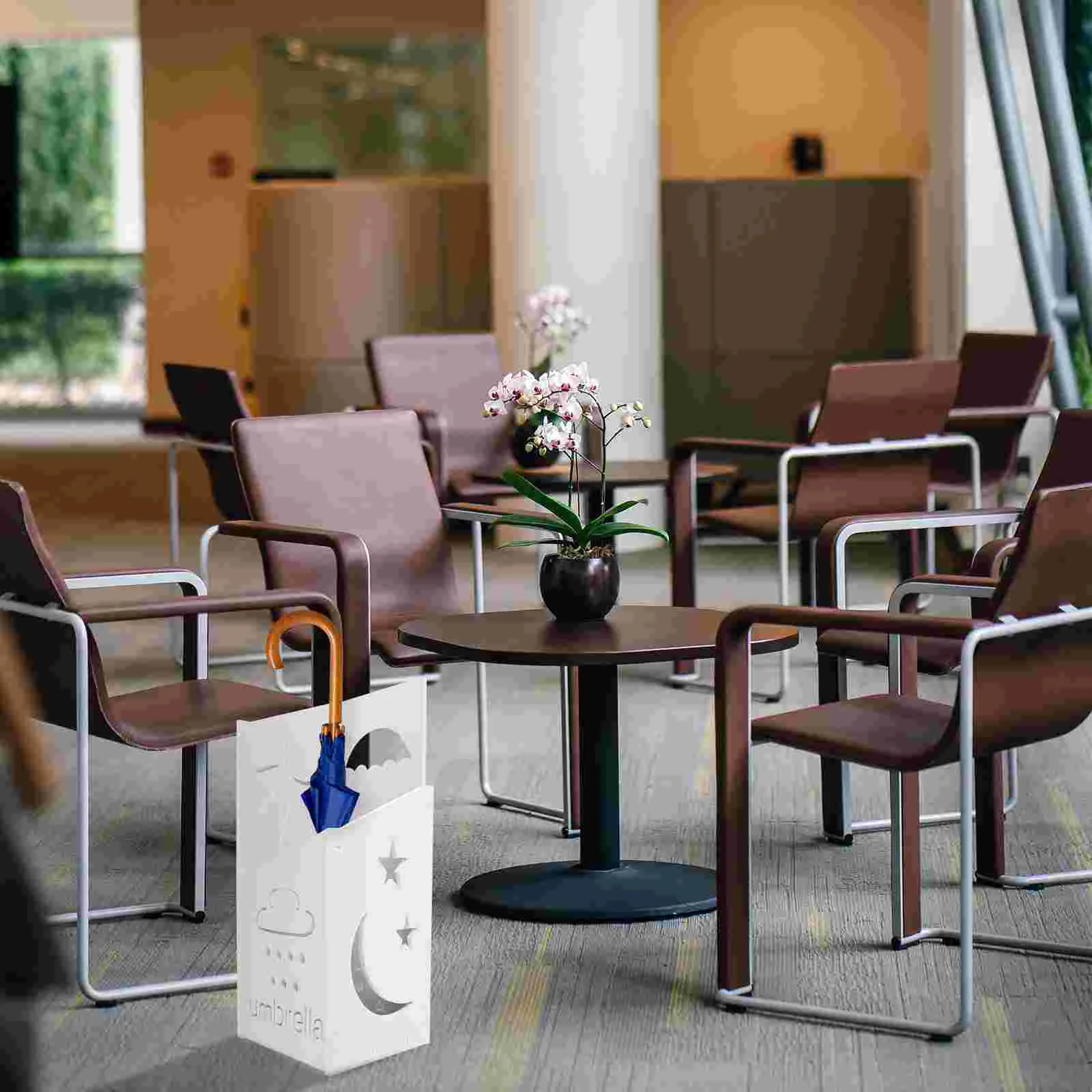 

Umbrella Holder Stand Rack Storage Shelf Canes Standing Container Racks Bucket Walking Organizer Folding Umbrellas Display