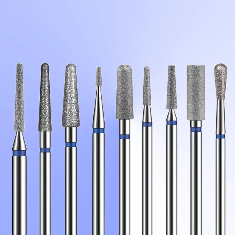 Алмазная керамическая фреза для ногтей 9 типов маникюра роторные насадки