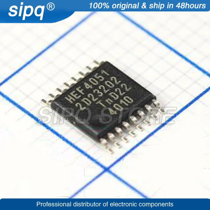 

10 шт./лот HEF4051BTT,118 HEF4051BTT TSSOP-16 абсолютно новый и оригинальный товар