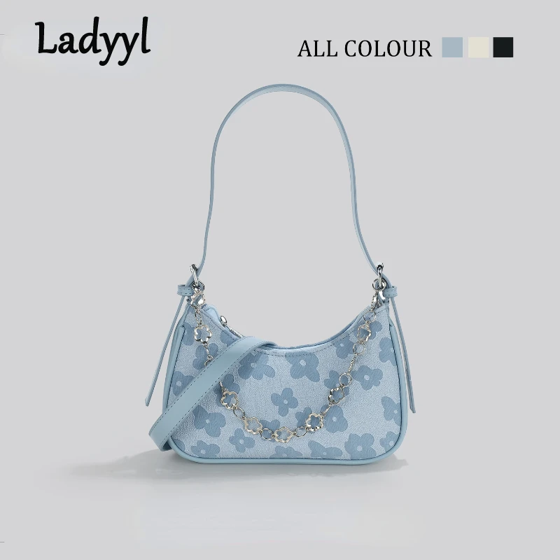 Женская сумка на плечо с цветочным принтом летняя пляжная для покупок вечерний