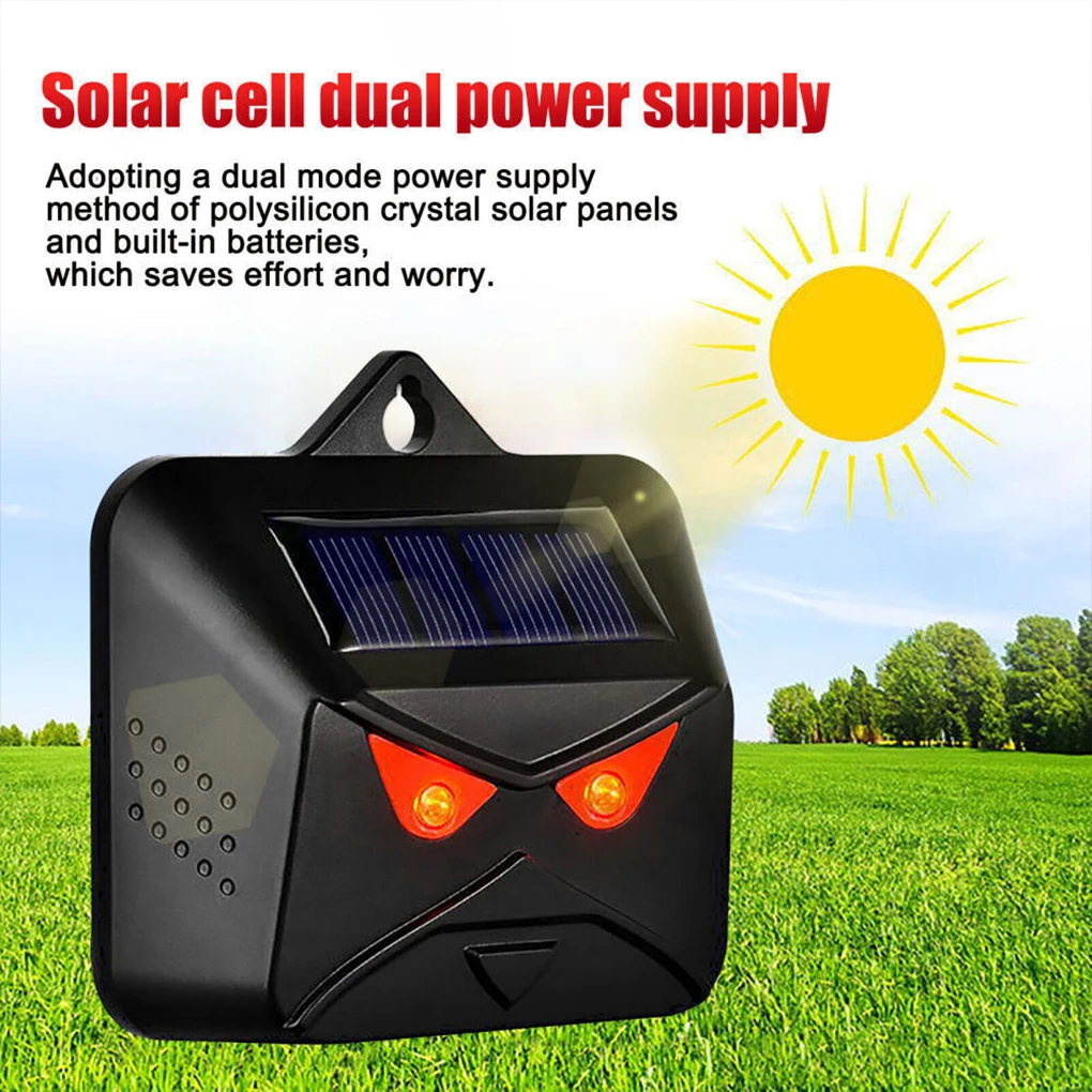 Ультразвуковой репеллент от насекомых с мигающим пламенем оригинальное красное