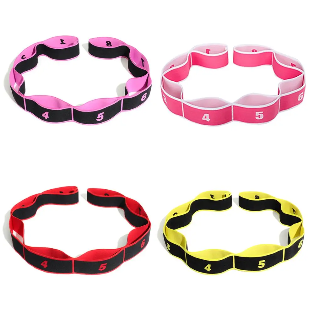 

Practical GYM Latin Dance Pilates Resistance Band Fitness Exercise Pull Strap Stretch Belt