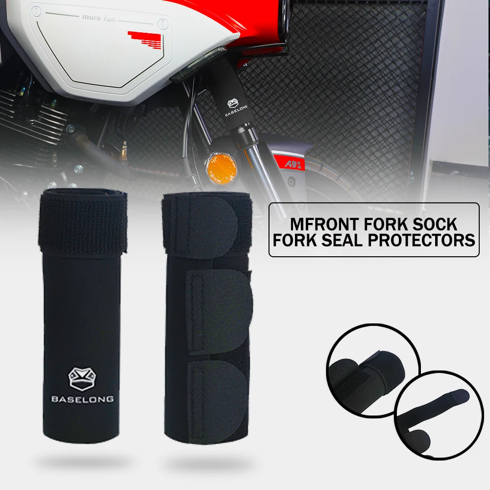 

Motorcycle Accessories 37-61mm Front Fork Sock Fork Seal Protectors For Honda BMW Yamaha Kawasaki Upside Down Forks CB500X Parts