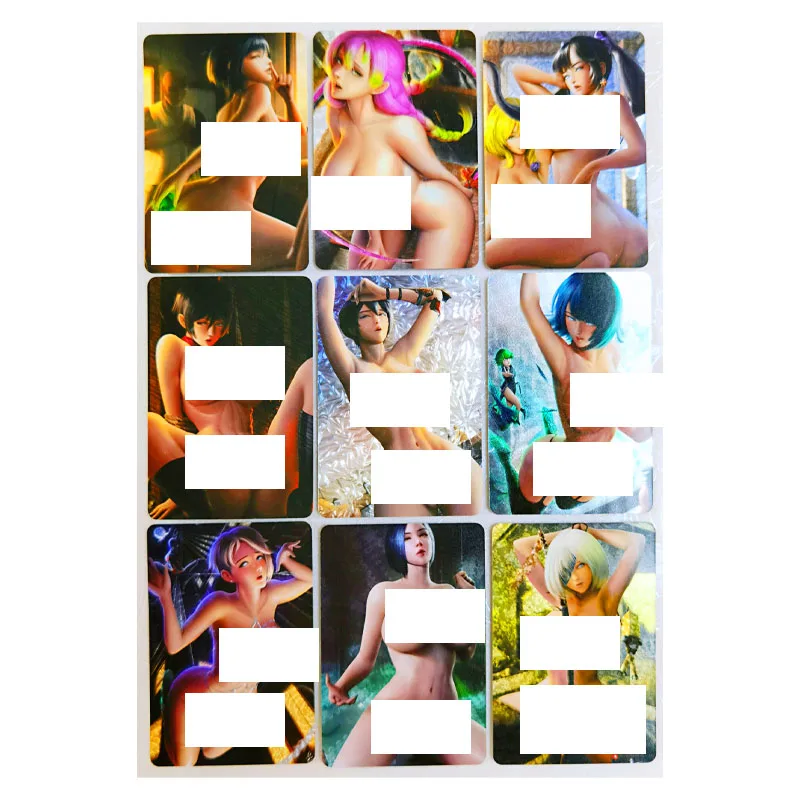 

9 шт./компл. YoRHa № 2 Тип B Kanroji Mitsuri ACG сексуальные обнаженные Игрушки Хобби Коллекционные игры