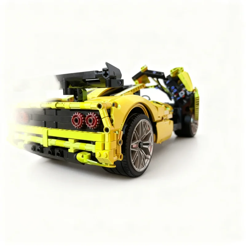 Фото 2626 деталей MOC McLaren F1: Техническая модель для сборки, конструктор, архитектурные игрушки, рождественский подарок, развивающая игрушка DIY для детей, кирпичики №4