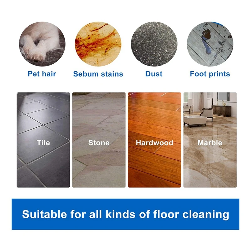 5 упаковок карманных подушечек для паровой швабры из микрофибры совместимых с