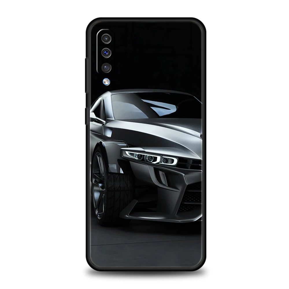 Sports Cars Phone Cover Case For Samsung Galaxy A12 A02 A03 A03S A52 A70 A50 A20 A10 A10S A40 4G Luxury Silicone Shell Fundas