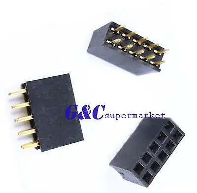 

10 шт. 2x5 контактный разъем 2,54 мм