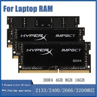 kingston hyperx 4gb8gb16gb laptop memory ddr4 ram 2133mhz 2400mhz 2666mhz 3200mhz sodimm for laptopnotebook ram