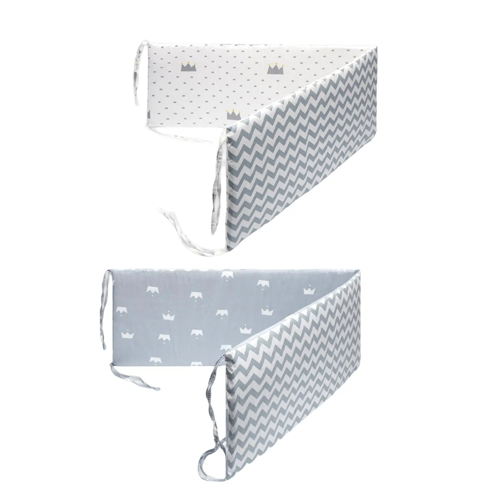 

Soft Baby Bed Bumper Crib Around Cushion for Girls Boys Toddler Newborn