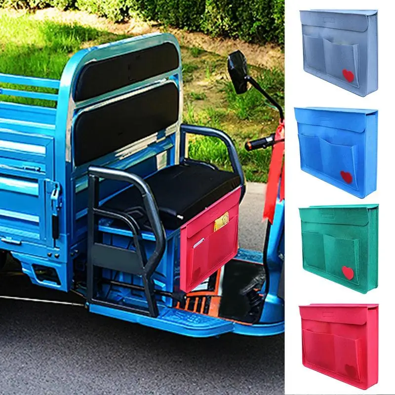 Сумка для трехколесного велосипеда плоской формы подвесная фетровая сумка