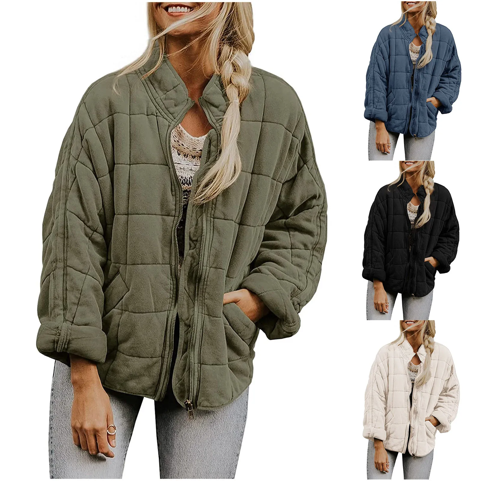 

Пальто женское зимнее 2023, куртка, винтажная одежда, свободная утепленная теплая куртка-бомбер, уличная мода, женские плотные куртки