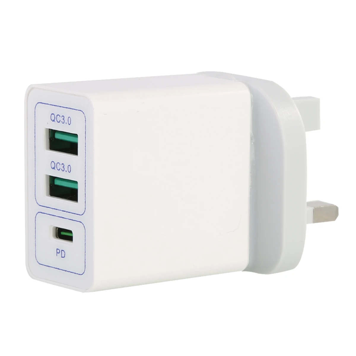 

Зарядное устройство сетевое складное с 3 USB-портами, 36 Вт, 3 USB-порта