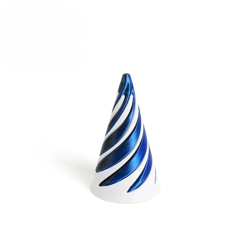 

Прозрачная 3D печатная игрушка-конус