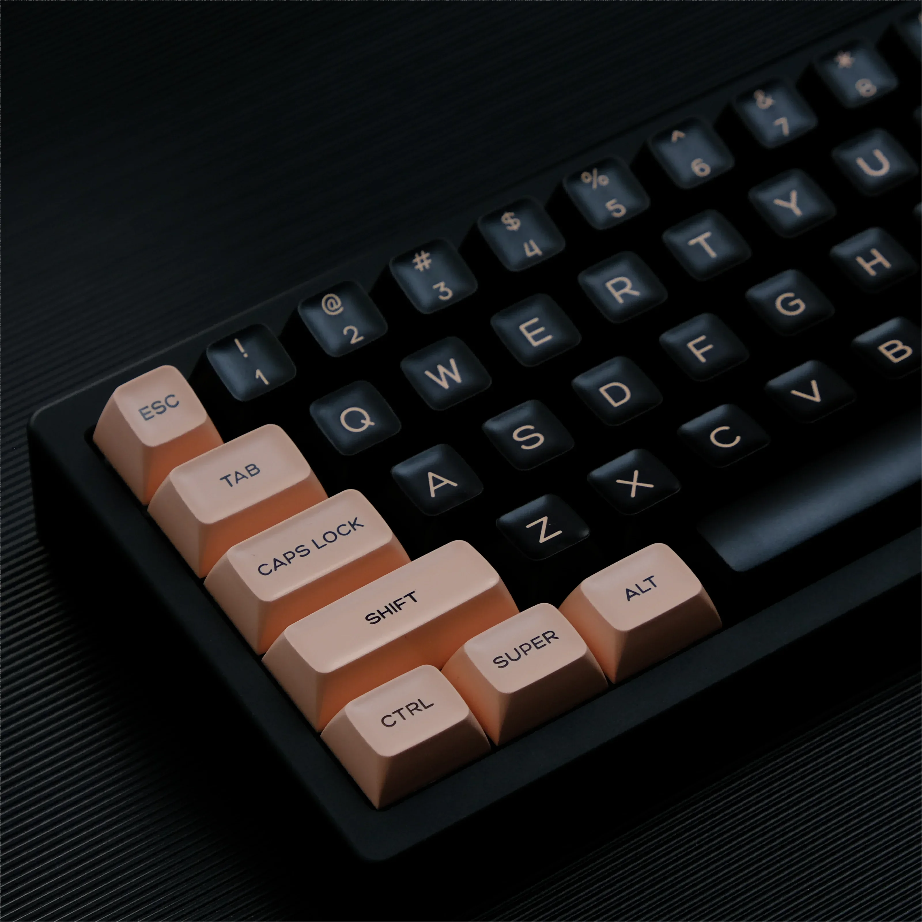 Двухцветные колпачки для клавиш из ПБТ полный набор двухцветных колпачков литья