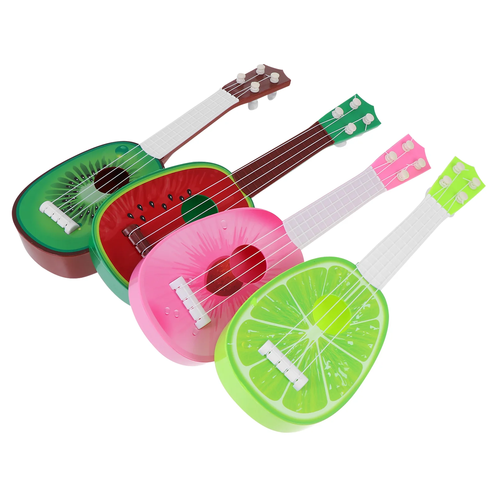 

4 PCS Kids Ukulele Guitar Boys Kids Toys Mini Guitar Toy Kids Guitar Kids Instruments Trumpet Toy