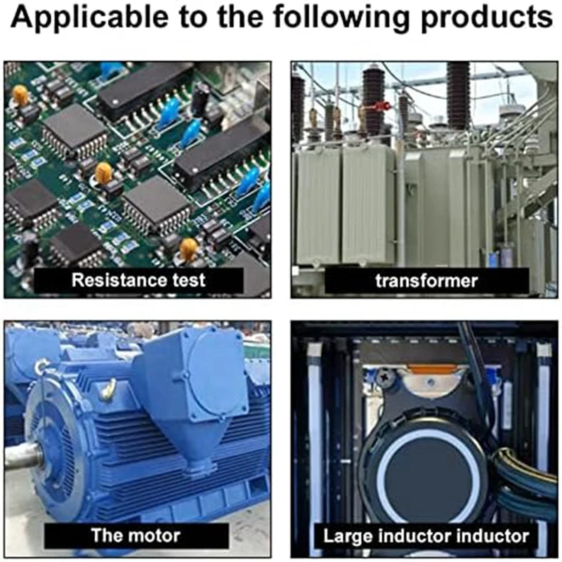 Измеритель в миллиомах прочный измеритель проволочного тока YR2050 с 4 проводами