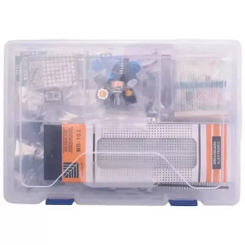 Фото Стартовый набор Y23A-RFID для Arduino UNO R3 с шаговым двигателем, обучающий комплект, обновленная версия, электронный набор для самостоятельной сборки в коробке №3