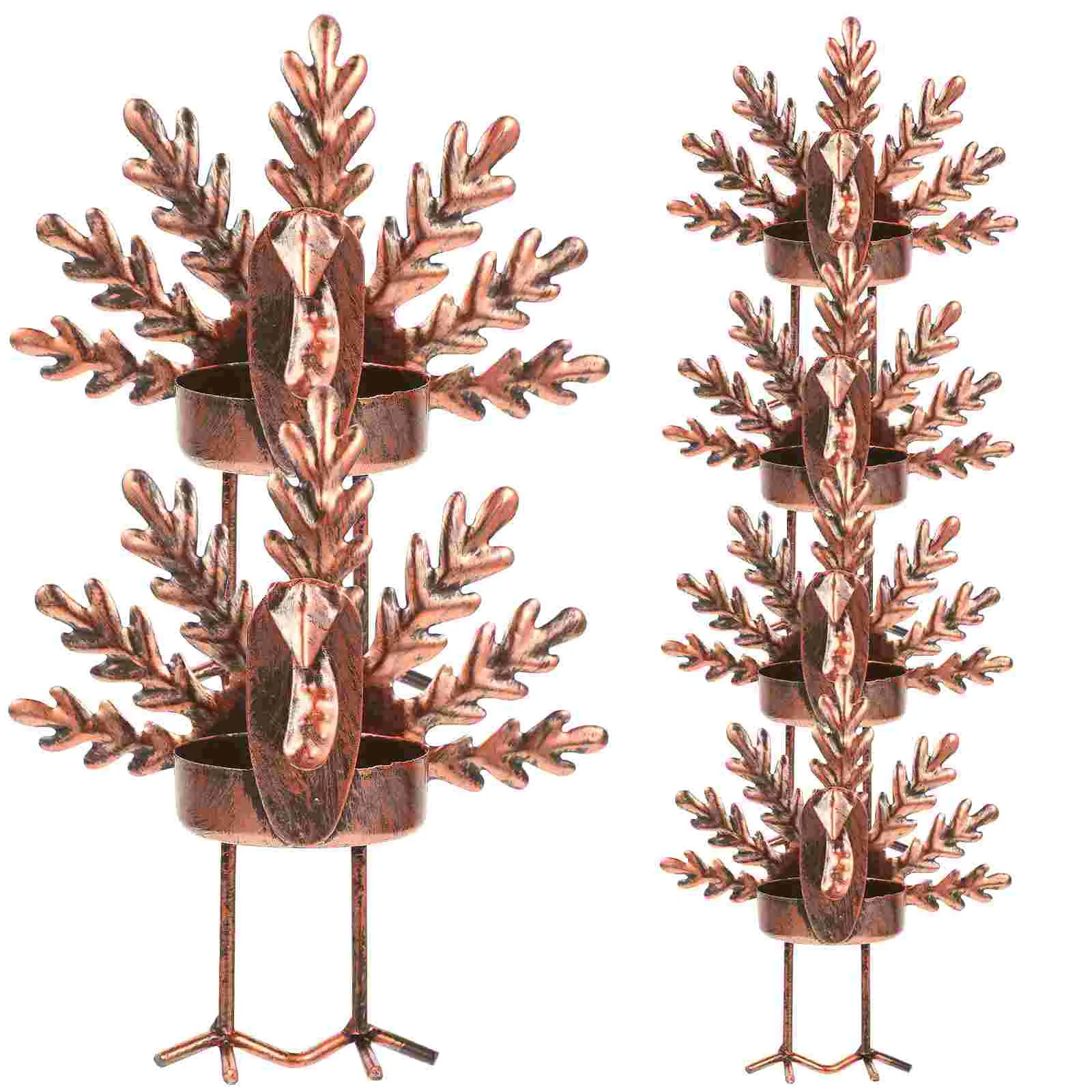 

Turkey Holder Thanksgiving Party Metal Table Centerpiece Decor Harvest Fall Stand Iron Support Candlestick De