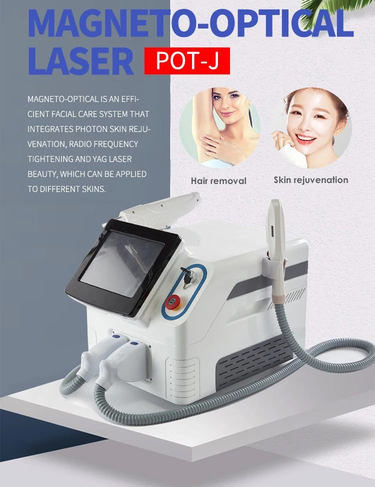 

2 in 1 hair removal machine IPL hair removal machine 2 in 1 OPT + picosecond picosecond laser powerful portable
