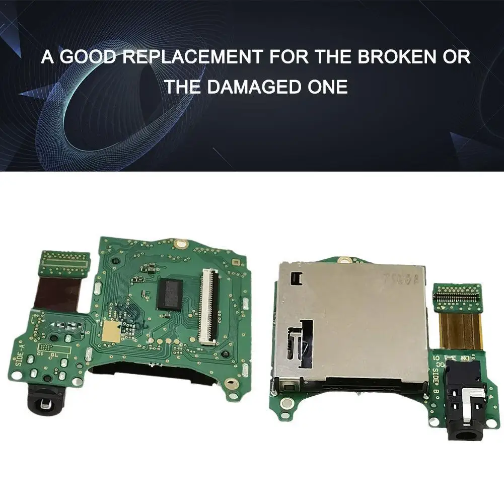

Game Cartridge Card Slot Replacement Reader Console Headphones Jack Port Socket for Nintendo- Switch Repair Parts Accessories