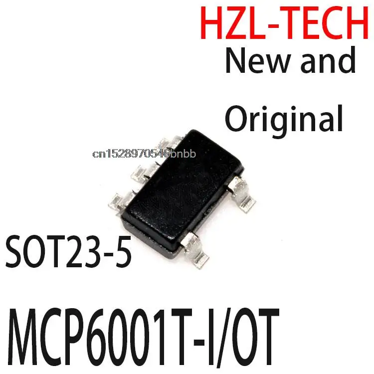 

100PCS New and Original SOT23-5 MCP6001T-I SOT23 MCP6001 SMD MCP6001T MCP6001T-I/OT
