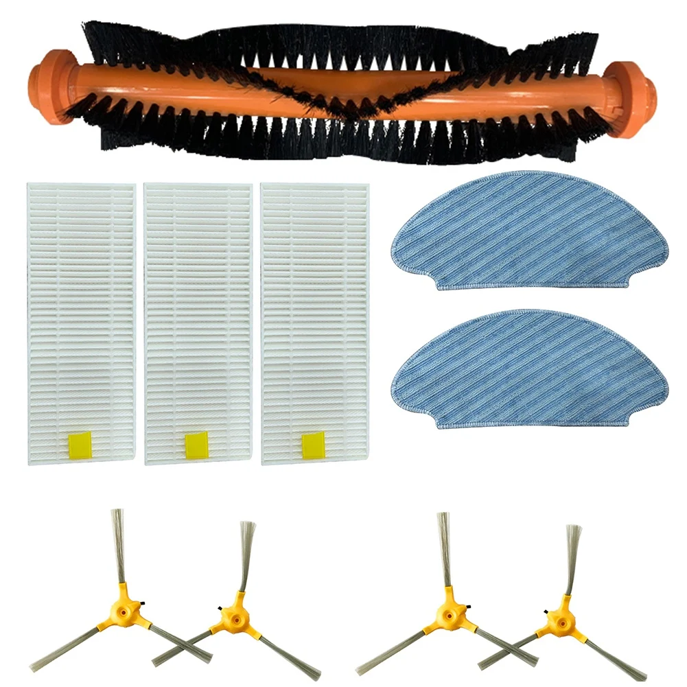 

Роликовая боковая щетка, фильтры, ткань для швабры для пылесоса Isweep X3, запчасти для домашней уборки, основные щетки, комплект для очистки