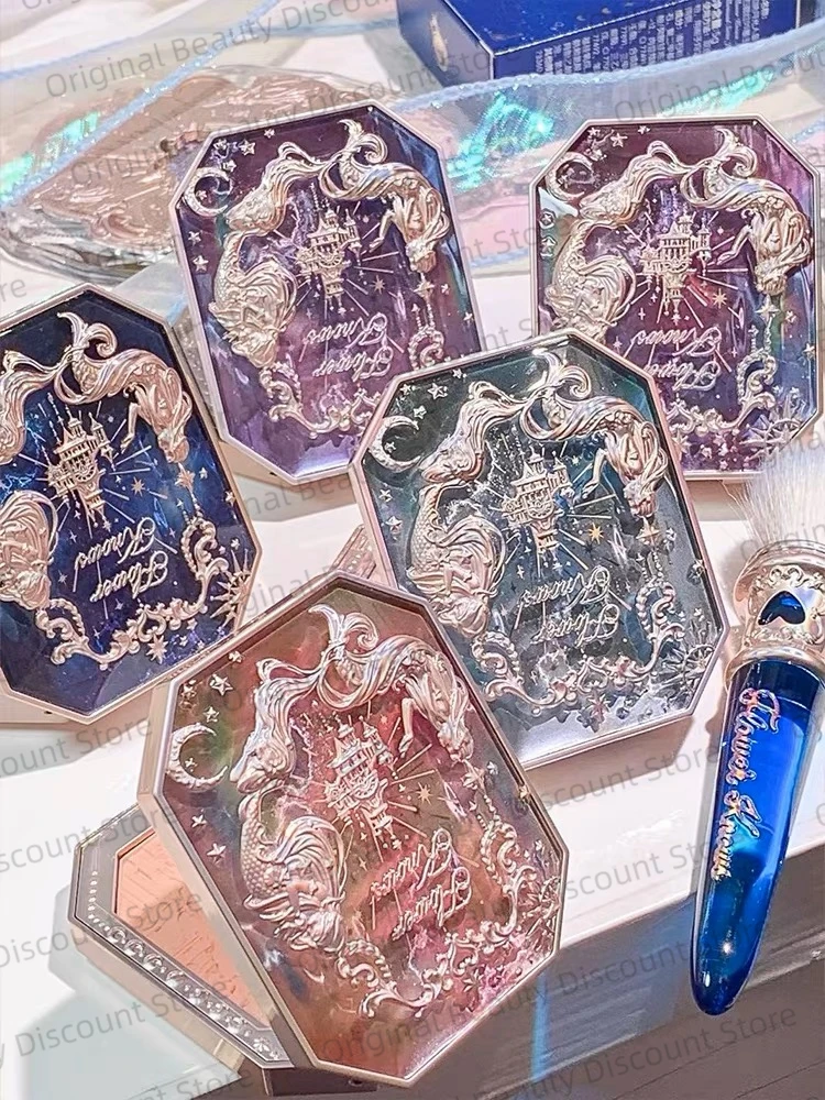 

Flower Knows Moonlight Mermaid Series Gradually Powder Blusher Matte Shimmer Pigment Waterproof Natural Brightening Cheek 5g