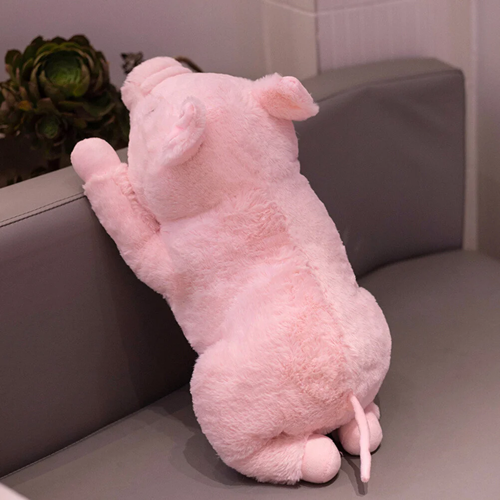 

Plush Lifelike Model Piglet Stuffed Animal Adorable Figurine Cute Home Decors