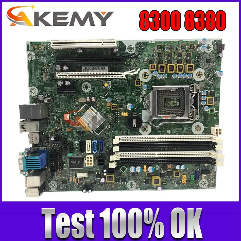 656933-001 для HP Compaq 8300 8380 материнская плата настольного компьютера 657094-001 100%