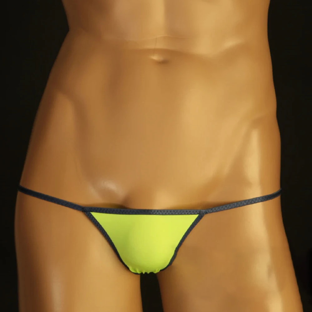 

Gay Underwear Hollow Breathable Panties Mens G-String Micro Thong T-Back Briefs Sexy Brief Low-Rise Bikini See Through Underpant