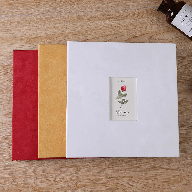 

Creativity Wedding Photo Album Diy Handmade Self Adhesive Photo Album Scrapbook Binder Photocards Decoration Accessories